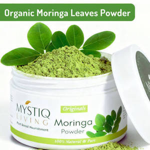Poudre de feuilles de Moringa biologique de haute qualité, vente directe d'usine, certifiée OEM, qualité alimentaire, revitalisant pour la peau et le corps, pour tous - Product Image 3