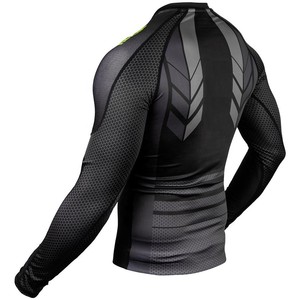 Professional Sport Men's Long Sleeve <b>Rashguard</b> for MMA <b>BJJ</b> OEM Customizable with Custom Colors & Sizes High Quality - Product Image 4