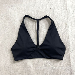 Sujetador Deportivo de Yoga Transpirable y de Alta Sujeción para Mujer, Material de Algodón y Elastano, Logotipo Frontal, Ropa Deportiva para Gimnasio, Fitness y Running - Product Image 4