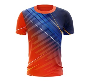Camiseta de Fútbol Sublimada para Hombre INDEX APPAREL, Cuello Redondo, Manga Corta, Color Degradado, Absorbe la Humedad, Ajuste Atlético - Product Image 3