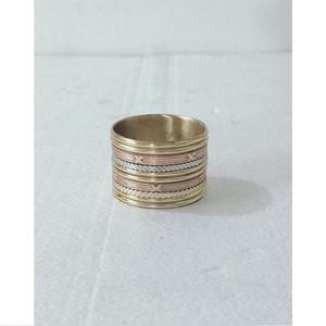 Rond de serviette doré de conception simple pour le porte-serviettes de table de restaurant porte-mouchoirs décoratif en gros au prix le plus bas - Product Image 5