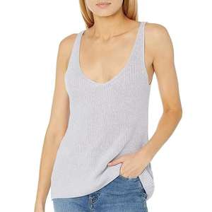 Débardeur pour femme stretch léger | Haut sans manches évacuant l'humidité pour la rue et le yoga - Product Image 1