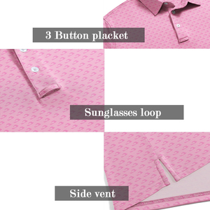 เสื้อโปโลกอล์ฟโพลีเอสเตอร์คุณภาพสูง ดีไซน์ใหม่ สไตล์ลำลอง สกรีนลายได้ แห้งเร็ว ระบายเหงื่อ ขายส่ง - Product Image 3