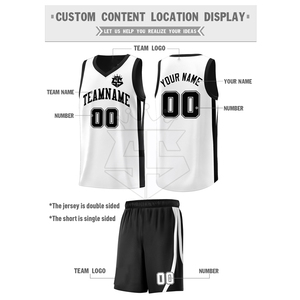 Venta al por mayor de servicio OEM uniformes de baloncesto reversibles para la venta al por mayor mejor precio uniforme de baloncesto Reversible - Product Image 6