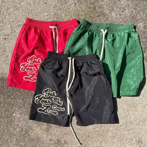 2024 personnalisé imprimé haute Streetwear Shorts basket-ball hommes Shorts Double couche Sublimation plaine Polyester 5 pouces entrejambe Gym - Product Image 1