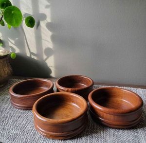 Fabuloso diseño, vajilla, decoración de mesa, cuenco para servir comida, cuenco de madera de primera calidad, cuenco de madera de tamaño mini - Product Image 3