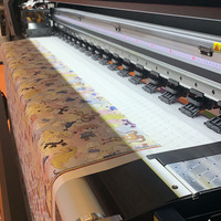 Impresora de Inyección de Tinta Industrial de Alta Velocidad de 1.9m con 4 Cabezales de Impresión I3200, Plotter, Máquina de Sublimación, Impresora de Sublimación Textil de 24 Pulgadas