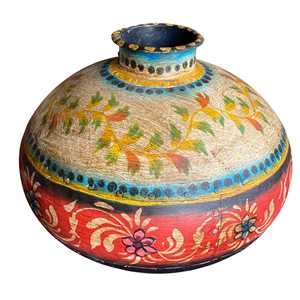 Maceta Cuadrada Vintage Pintada a Mano, Ecológica, para Interiores y Exteriores, para Plantar en la Sala de Estar, con Características de Drenaje - Product Image 3