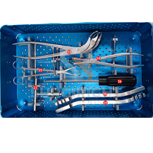 Surgiright Ortopédico Quirúrgico Extremidades inferiores Kit de instrumentos Manual Fuente de alimentación en una caja - Product Image 3