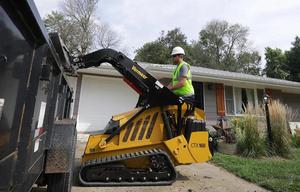 Mini chargeuse sur pneus CTX160 Meilleurs prix Chargeuse sur chenilles Chargeuse forestière Chargeuse de tracteur Chargeuse frontale pour DM US MAINTENANT - Product Image 3