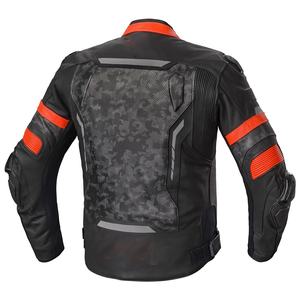 Nueva chaqueta de moto de cuero genuino Real 100%, chaquetas con logotipo personalizado para motocicletas y carreras de automóviles en A; AF Industries - Product Image 6