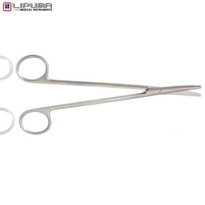 กรรไกรโลหะสแตนเลสเกรดสูงแบบใช้มือ5.5นิ้วอุปกรณ์ผ่าตัดแบบแมนนวล - Product Image 4