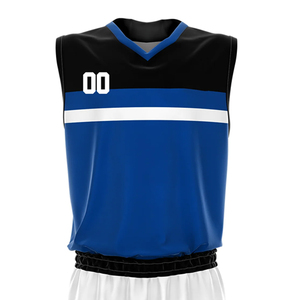 ชุดเครื่องแบบบาสเกตบอลวัสดุโพลีเอสเตอร์100% ชุดเครื่องแบบกีฬากลางแจ้งบาสเก็ตบอล - Product Image 4