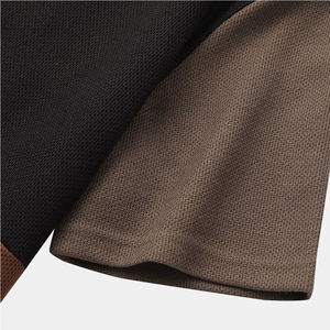 Nouveauté T-shirt en microfibre de coton pour homme, design uni attrayant, léger, doux, séchage rapide, respirant, col rond, prix de gros - Product Image 5