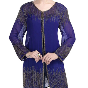 2025 arrivée belle exécution strass perles plumes drapées Maxi soirée porter robe avant robe ouverte - Product Image 1