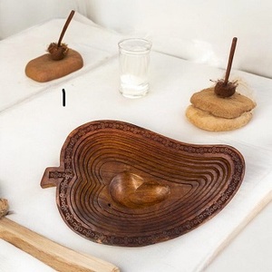 Handcrafted Natural <b>Wooden</b> Bowl for Eco-Friendly Home Kitchen Salad & Fruit Serving <b>Rustic</b> Look <b>Dining</b> <b>Table</b> Decor - Product Image 3