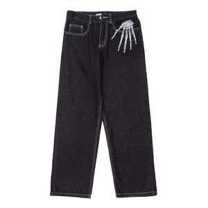 Pantalones Vaqueros Anchos y Holgados de Moda Urbana para Hombre, Pantalones Vaqueros Bordados Personalizados - Product Image 2