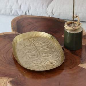 Plateau de service de qualité supérieure dernier plateau de service de nourriture élégant pour mariage et hôtel et restaurant utiliser article de décoration de la maison - Product Image 1