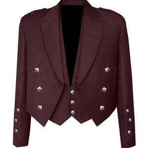 Veste kilt Prince Charlie pour homme, taille personnalisée, coupe classique, qualité supérieure, service OEM, dernier style, 85% - Product Image 1