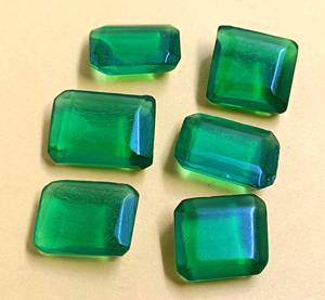 Moldavite LOT 100 Ct IGL รับรองจากสาธารณรัฐเช็กหินเหลี่ยมเพชรพลอยตัดอัญมณีหลวมคุณภาพสูงคอลเลกชันหายาก - Product Image 1