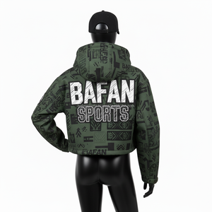 Veste Softshell pour femmes, tissu extensible premium 320GSM, vert, impression par sublimation intégrale, panneaux personnalisés avec logo, veste Softshell pour femmes - Product Image 2