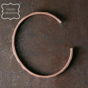 Último diseño de alta calidad salud imán ancho puro cobre magnético puños brazalete pulsera para hombres artritis - Product Image 4