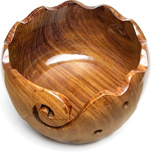 Wooden Yarn <b>Bowls</b> High Quality - Product Image 3