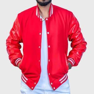 Chaqueta Varsity para Hombre en Oferta, Precio Bajo, Diseño de Logotipo Personalizado, Impresión, Cuello Alto Transpirable, Hecha en Pakistán - Product Image 4