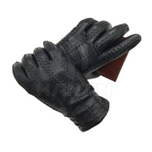 Gants de conducteur en cuir imperméable d'hiver d'écran tactile respirable de pleine paume personnalisés de haute qualité dans des couleurs personnalisées - Product Image 5