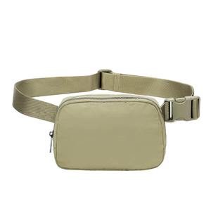 High quality fashion style running walking nylon sports yoga wholesale travel custom logo crossbody outdoor waterproof Waist <b>Bag</b> - Product Image 1