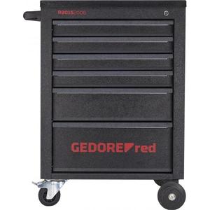 Carrito de Taller Gedore Mechanic con 6 Cajones, 910x628x418mm, Gabinete para Herramientas Negro - Product Image 1