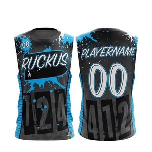 Uniforme de Equipo Personalizado, Jersey 7 contra 7 |   Ropa Deportiva sin Mangas de Poliéster Resistente - Product Image 1