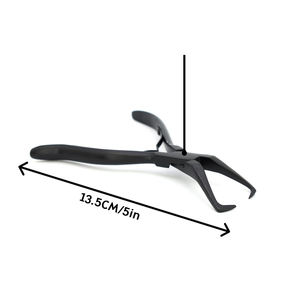 ชุดต่อผมสแตนเลสสตีลเคลือบสีดำสำหรับผู้หญิงเกรดผมบริสุทธิ์ - Product Image 5