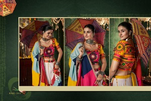 Penjualan <span class=keywords><strong>Online</strong></span> baru yang indah Chaniya Choli Navratri Festival koleksi untuk wanita - Product Image 4