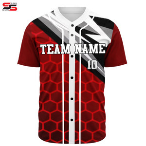 Offre Spéciale 100% Polyester Youth Baseball Training Sports Jersey Set Personnalisé Nouveau Comprend Pantalon Respirant - Product Image 3