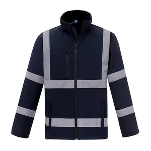Chaqueta de Trabajo de Seguridad LED Impermeable, Resistente al Fuego, Antiestática, Personalizada para Hombre, con Certificación ANSI Clase 3 - Product Image 1