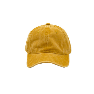 Personalizado 5 Panel bordado dos tonos lona 100% algodón al aire libre Unisex sin estructura Vintage gorra de béisbol con logotipo bordado - Product Image 3