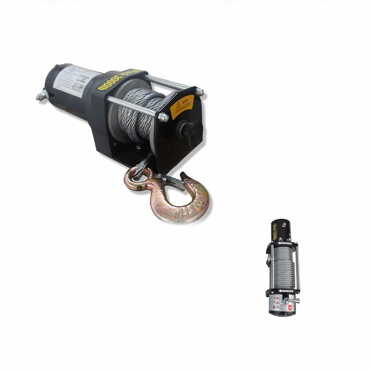 Грузовая электрическая лебедка, внедорожная лебедка 12000 фунтов