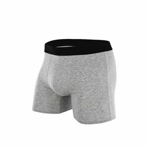 Mens <b>Boxer</b> Shorts Cotton Custom Logo Fashion Underwear Soft Comfortable Fit Wholesale Breathable Stretch Underwear - Product Image 5