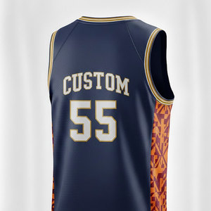Maillot de basketball personnalisé unisexe, vêtements d'équipe personnalisés, 100% coton, léger, respirant, en maille, sans manches, court - Product Image 5