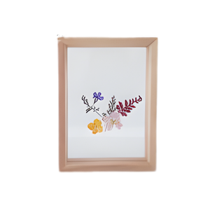 Cadre photo en bois massif artisanal - Décoration rustique haut de gamme pour le salon - Product Image 3