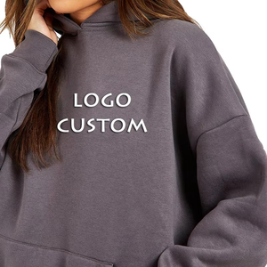 Vente en gros de sweats à capuche sport fitness personnalisés pour femmes 100% coton sweats à capuche surdimensionnés et lourds pour femmes - Product Image 6