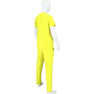 Tenues professionnelles Blaze Fight Wear : Ensembles d'uniformes médicaux unisexes à manches courtes pour infirmières, col montant, en tissu sergé pour équipes médicales - Product Image 2