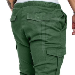 Pantalon cargo en toile pour homme, style streetwear, respirant, imperméable, séchage rapide, durable, léger, fermeture à cordon - Product Image 6