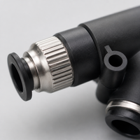 Générateur de vide à échappement latéral VUH05-44J, aspiration d'entrée 4 mm, port d'échappement externe 6 mm, éjecteur d'air pneumatique pour système de vide