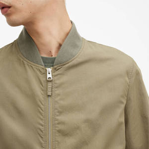 Blouson aviateur pour homme Varsity Diamond matelassé Slim Fit Lightweight Flight Softshell Winter Jackets Pilot Full Zip - Product Image 6