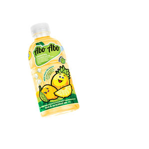 Bebida de jugo de cóctel Abo con jugo de frutas y verduras Nata De Coco exportado desde Vietnam en botellas - Product Image 1