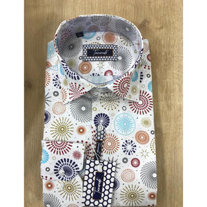 Camisa de vestir informal de algodón de alta calidad para hombre diseño personalizado al por mayor - Product Image 4