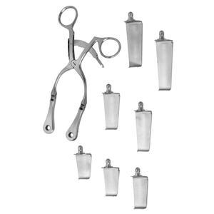Ensemble de rétracteurs cervicaux de haute qualité, 7 lames Pr, 6 lames 3/4, acier inoxydable, instruments chirurgicaux manuels, Narham Enterprises - Product Image 6