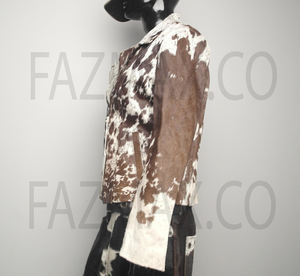 Chaqueta de cuero para mujer con diseño de éxito de ventas único, chaqueta de cuero de vaca para mujer y niña, chaquetas con logotipo de diseño OEM - Product Image 1